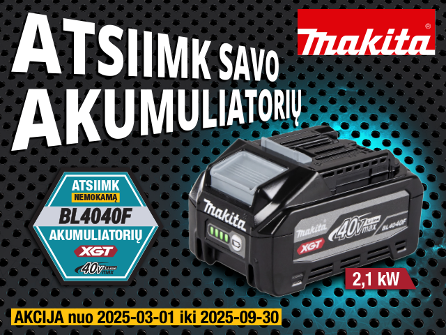 Nemokamas BL4040F akumuliatorius